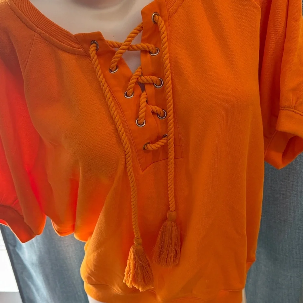 J. Crew bright orange